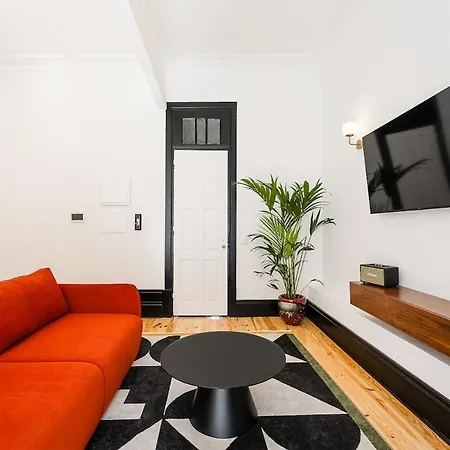 Апартаменты Terraced In The Heart Of - Free Parking Порту