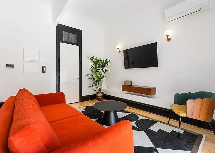 Terraced In The Heart Of - Free Parking Порту