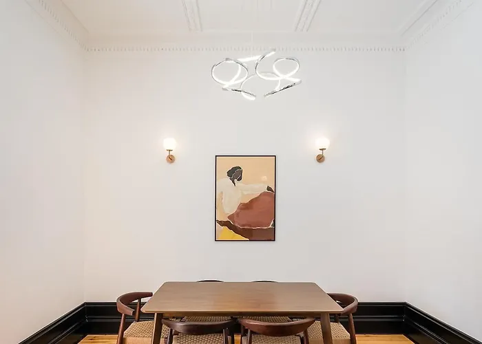 Апартаменты Terraced In The Heart Of - Free Parking Порту